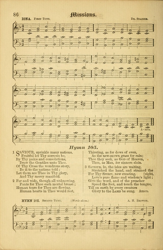 The Parish hymnal: for "The service of song in the House of the Lord" page 93