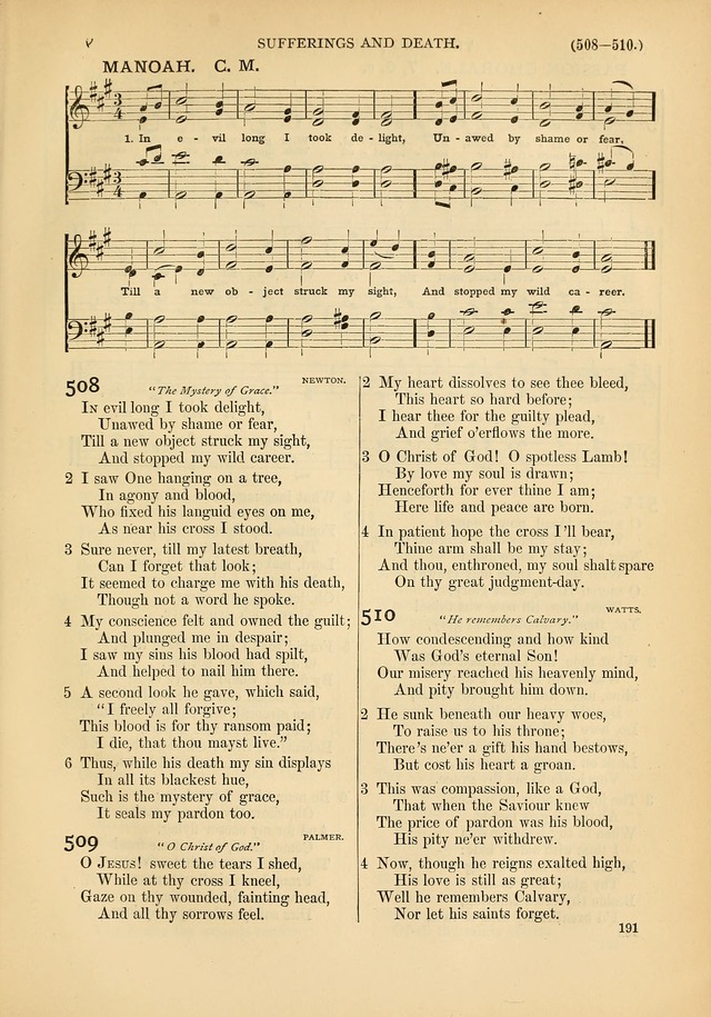 Psalms and Hymns and Spiritual Songs: a manual of worship for the church of Christ page 191
