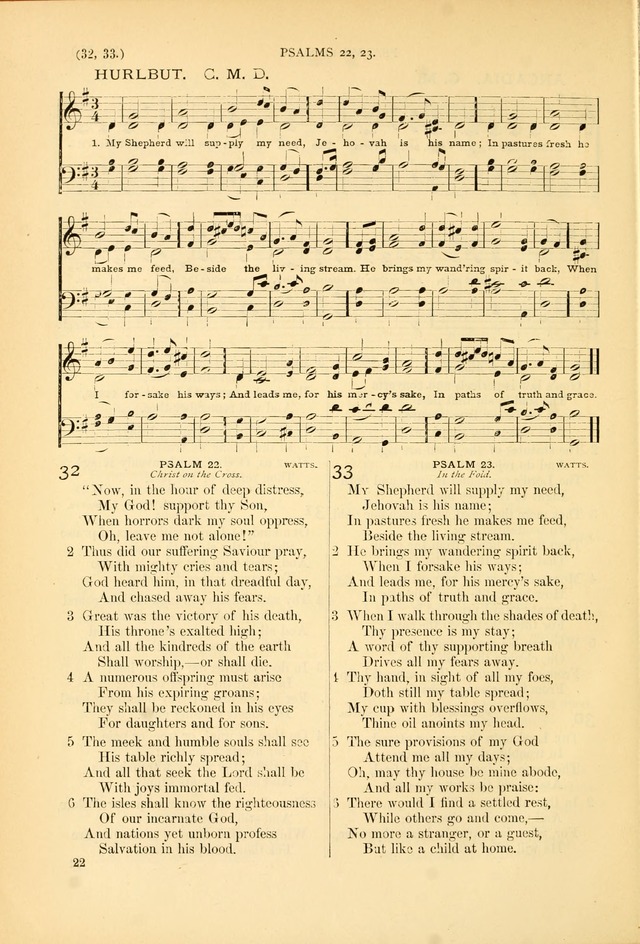 Psalms and Hymns and Spiritual Songs: a manual of worship for the church of Christ page 22
