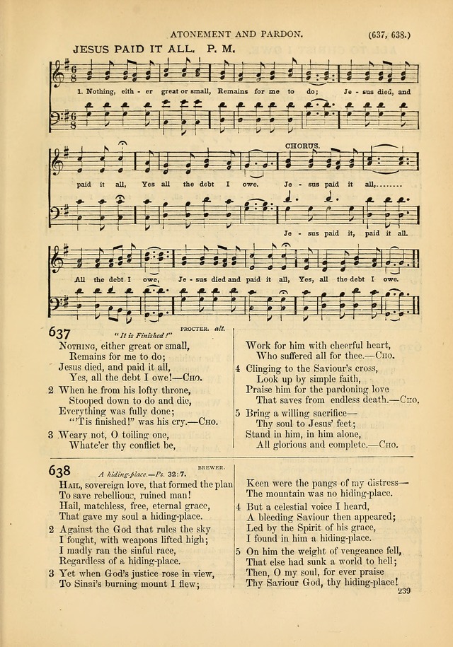 Psalms and Hymns and Spiritual Songs: a manual of worship for the church of Christ page 239