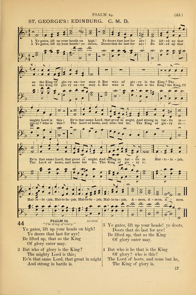 Psalms and Hymns and Spiritual Songs: a manual of worship for the church of Christ page 27