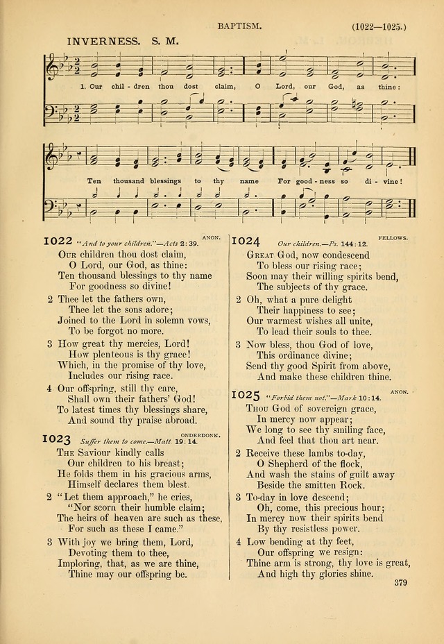 Psalms and Hymns and Spiritual Songs: a manual of worship for the church of Christ page 379