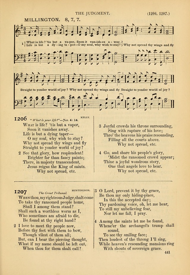 Psalms and Hymns and Spiritual Songs: a manual of worship for the church of Christ page 441