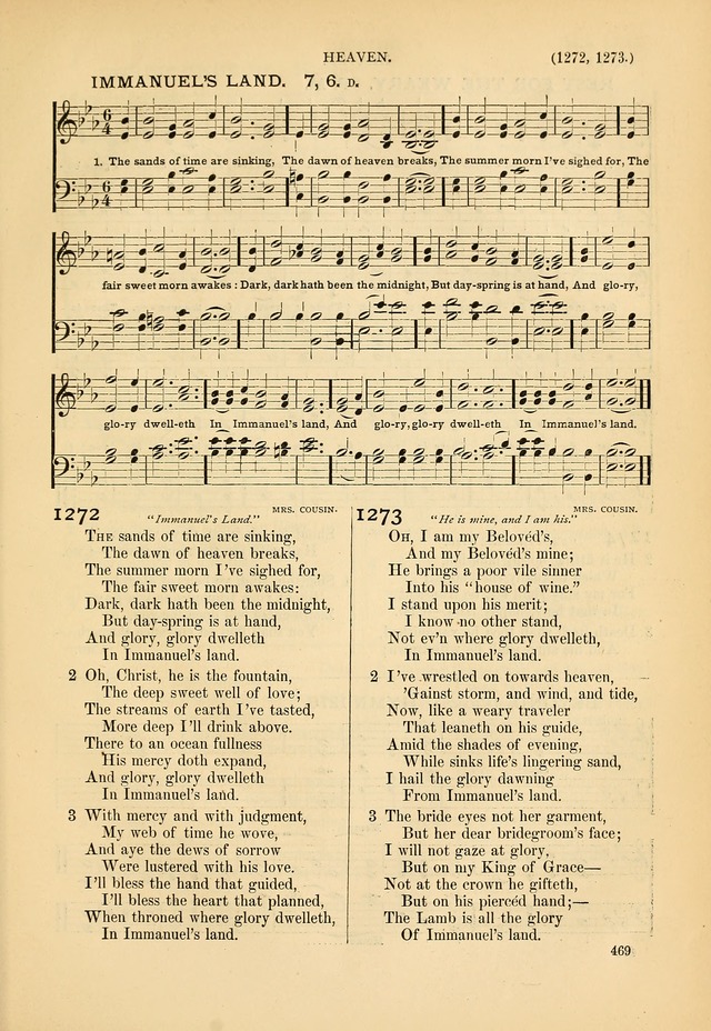 Psalms and Hymns and Spiritual Songs: a manual of worship for the church of Christ page 469