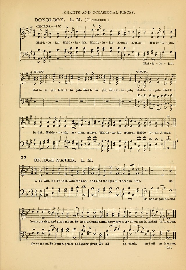 Psalms and Hymns and Spiritual Songs: a manual of worship for the church of Christ page 491