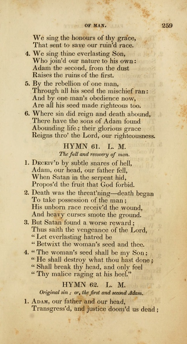 Psalms and Hymns, for the Use of the German Reformed Church, in the United States of America. (2nd ed.) page 262