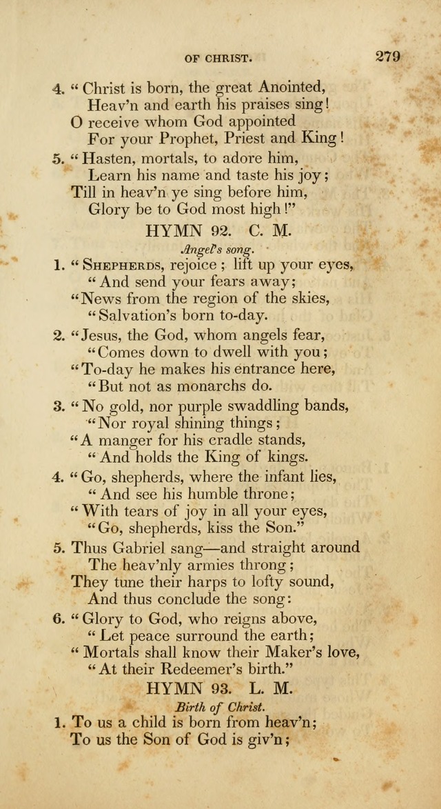 Psalms and Hymns, for the Use of the German Reformed Church, in the United States of America. (2nd ed.) page 282