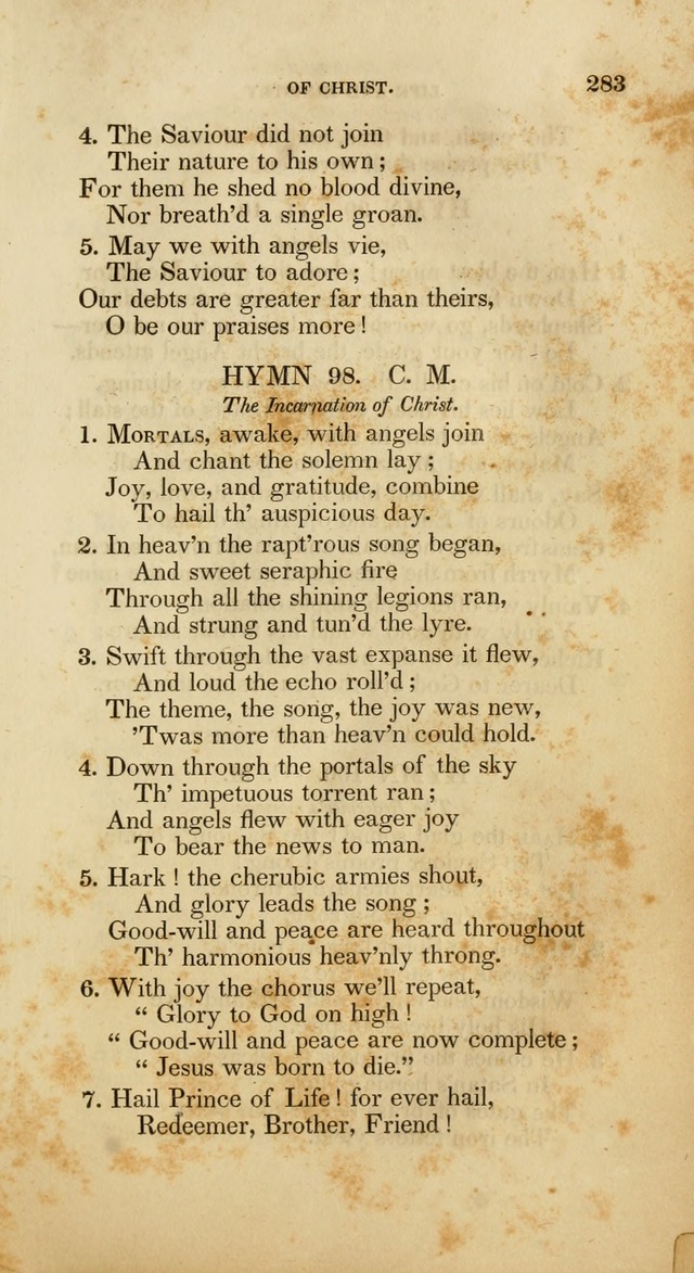 Psalms and Hymns, for the Use of the German Reformed Church, in the United States of America. (2nd ed.) page 286