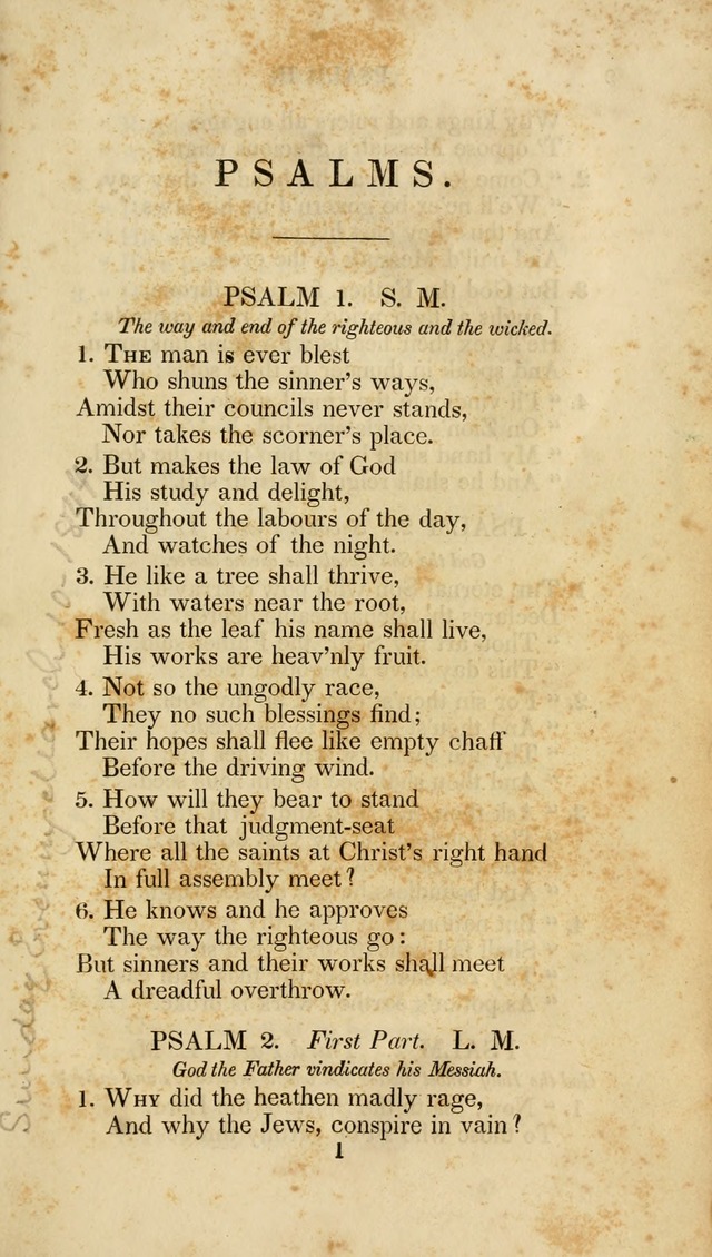 Psalms and Hymns, for the Use of the German Reformed Church, in the United States of America. (2nd ed.) page 4