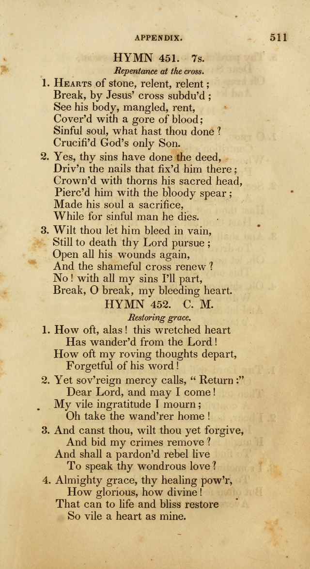 Psalms and Hymns, for the Use of the German Reformed Church, in the United States of America. (2nd ed.) page 514