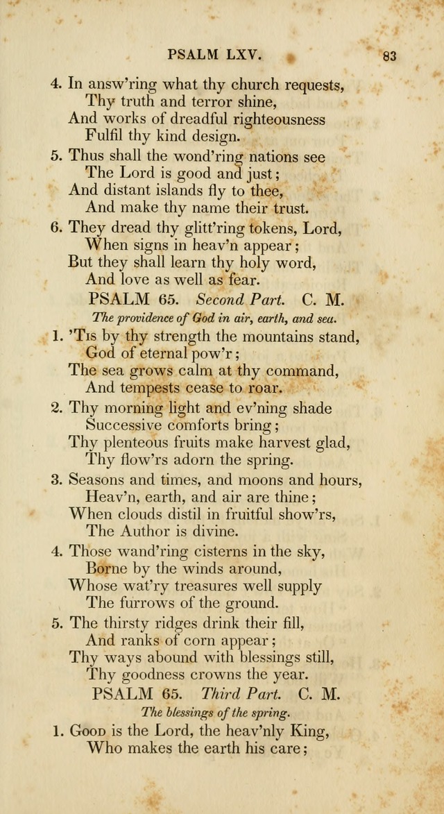 Psalms and Hymns, for the Use of the German Reformed Church, in the United States of America. (2nd ed.) page 86