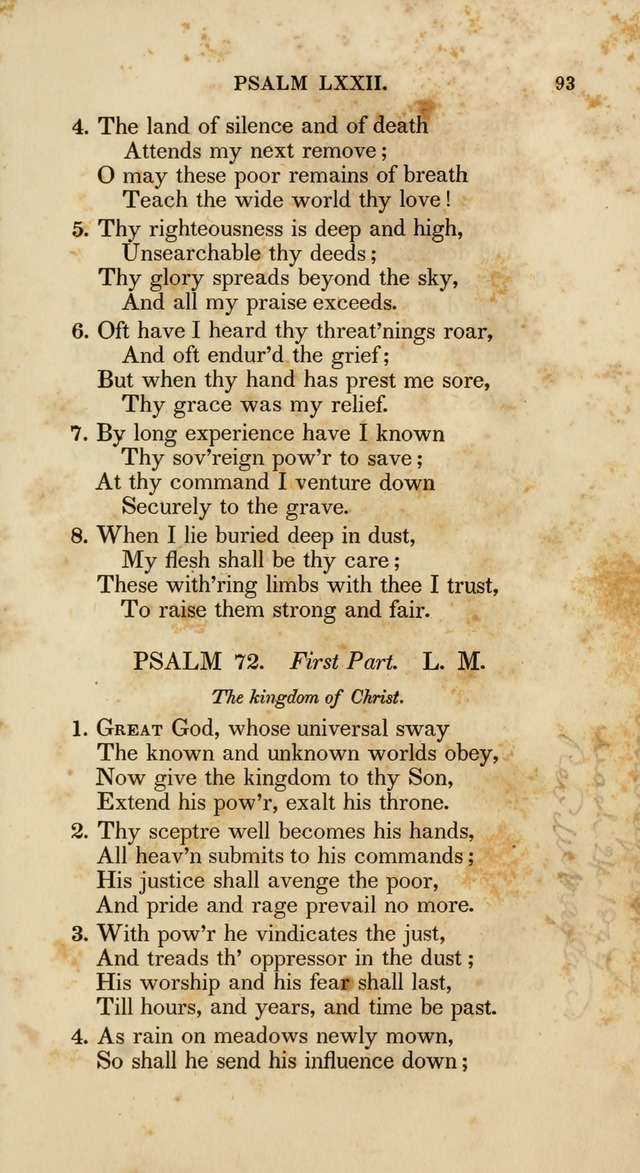 Psalms and Hymns, for the Use of the German Reformed Church, in the United States of America. (2nd ed.) page 96