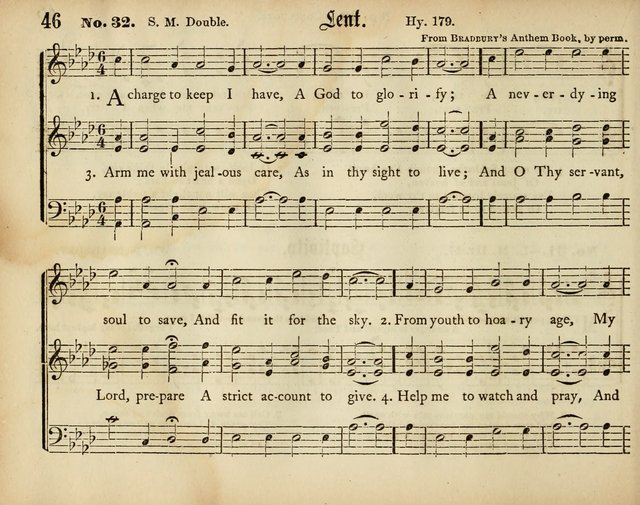 Palm Leaves: a collection of Sunday school tunes and carols for the use of the Protestant Episcopal Church page 46