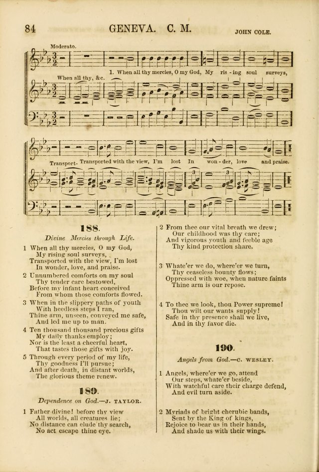 The Psalms of Life: A Compilation of Psalms, Hymns, Chants, Anthems, &c. Embodying the Spiritual, Progressive and Reformatory Sentiment of the Present Age page 84