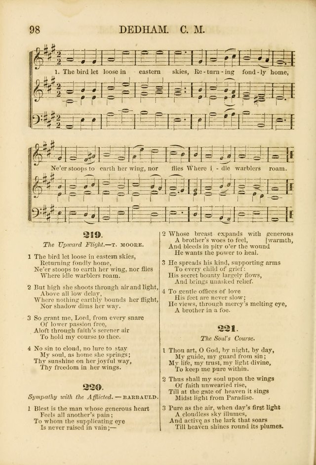 The Psalms of Life: A Compilation of Psalms, Hymns, Chants, Anthems, &c. Embodying the Spiritual, Progressive and Reformatory Sentiment of the Present Age page 98
