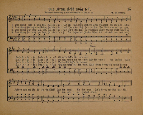 Pilger Lieder: für die Sonntagschule, Erbauungsstunde, Familie, u.s.w. page 15