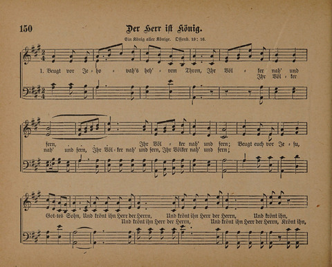 Pilger Lieder: für die Sonntagschule, Erbauungsstunde, Familie, u.s.w. page 150