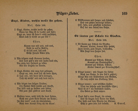 Pilger Lieder: für die Sonntagschule, Erbauungsstunde, Familie, u.s.w. page 169