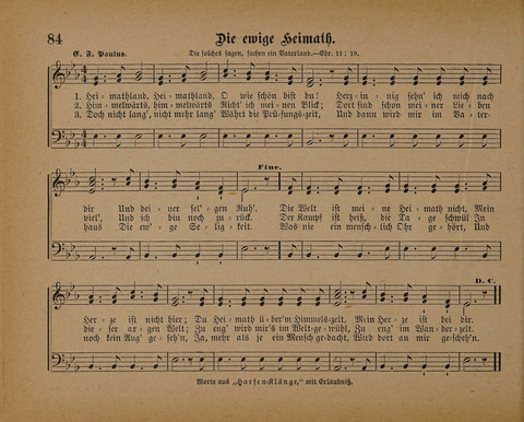 Pilger Lieder: für die Sonntagschule, Erbauungsstunde, Familie, u.s.w. page 84