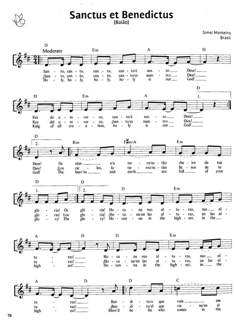 Paz en Nuestra Tierra: Canciones para el Camino desde América Latina / Peace on Earth: Songs for the Journey from Latin America page 70