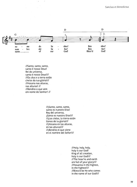 Paz en Nuestra Tierra: Canciones para el Camino desde América Latina / Peace on Earth: Songs for the Journey from Latin America page 71