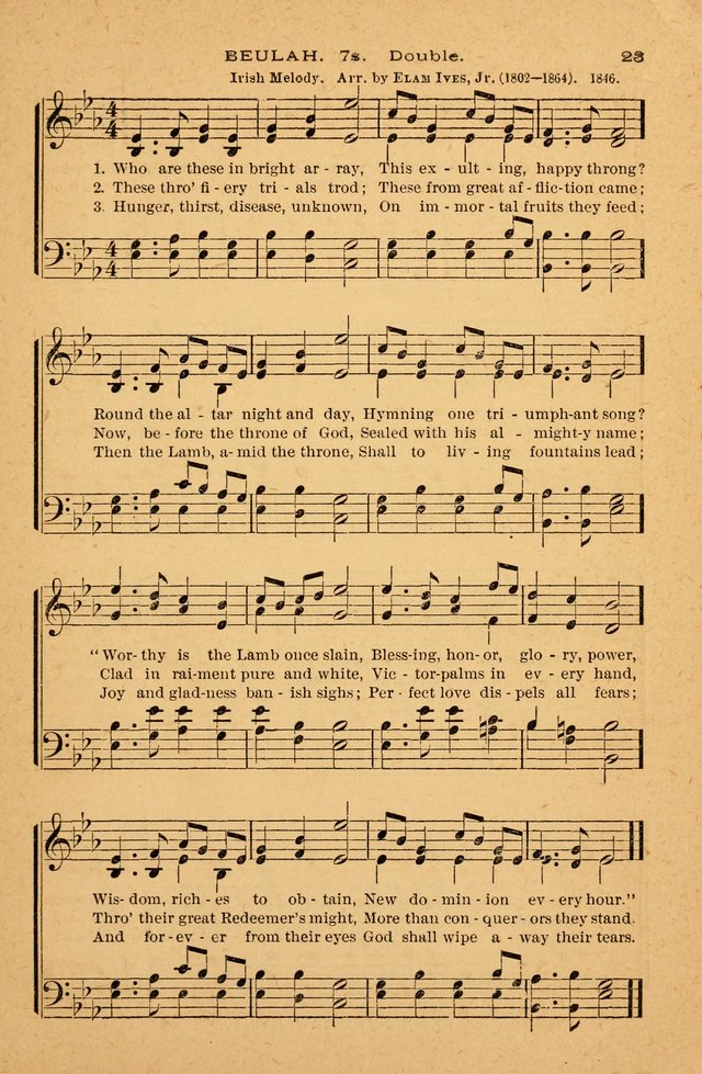 The Praise Offering: Designed Expressly for Prayer, Experience, Revival and Camp Meetings. page 23