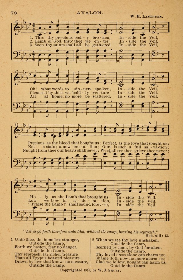 The Praise Offering: Designed Expressly for Prayer, Experience, Revival and Camp Meetings. page 80