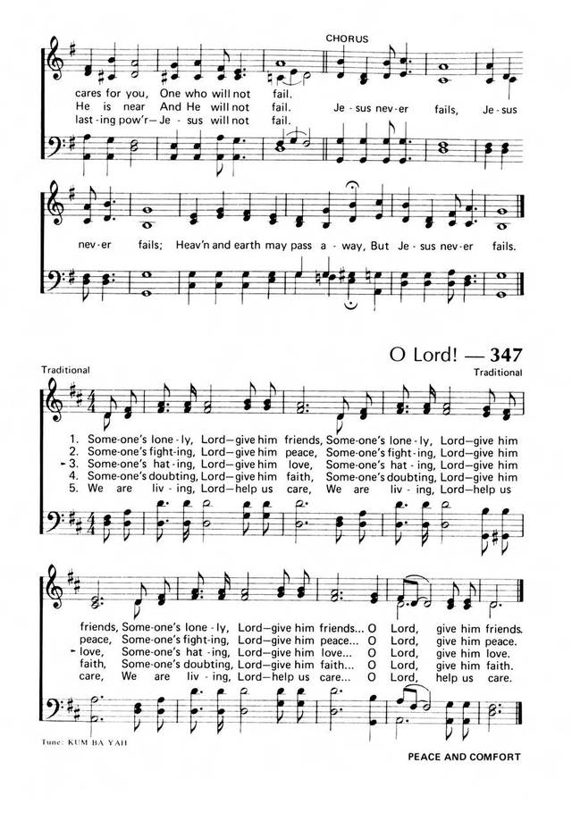 Praise! Our Songs and Hymns page 306