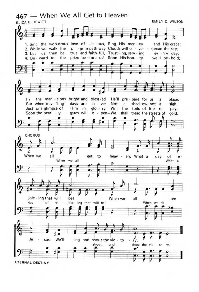 Praise! Our Songs and Hymns page 412