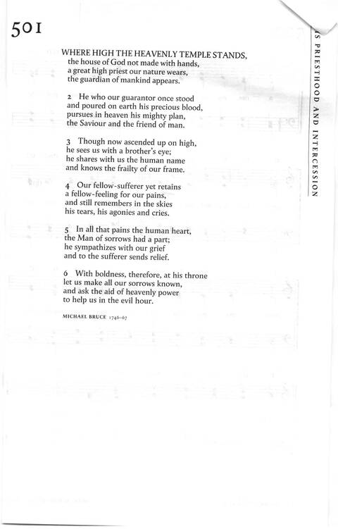 Praise! psalms hymns and songs for Christian worship page 1003