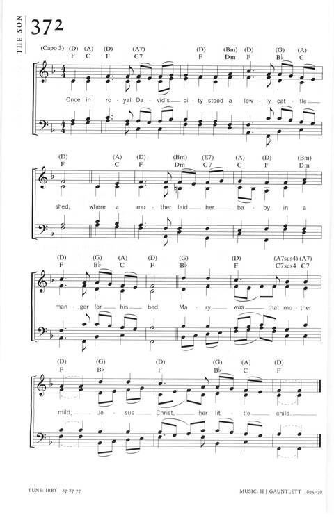 Praise! psalms hymns and songs for Christian worship page 752