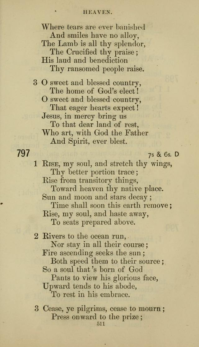 The Presbyterian Hymnal page 511