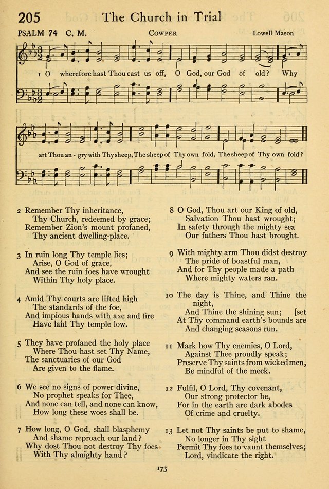 The Psalter: with responsive readings page 175