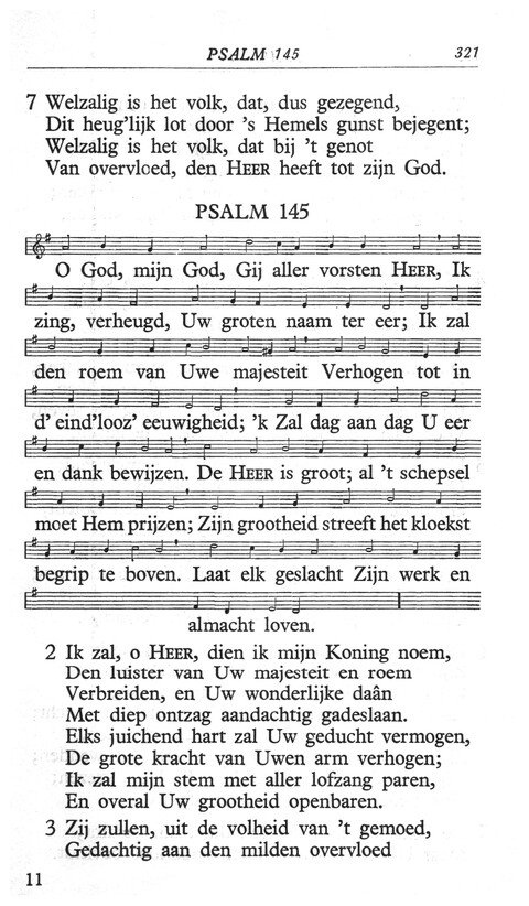 Psalmen: in de berijming van 1773 page 321