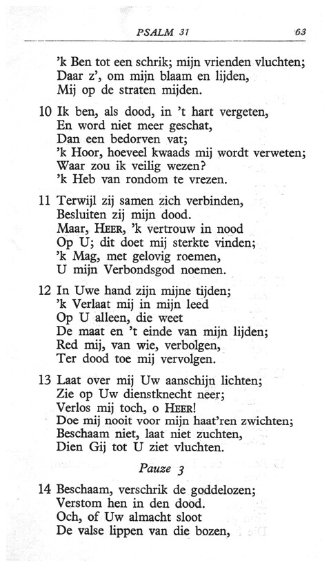 Psalmen: in de berijming van 1773 page 63