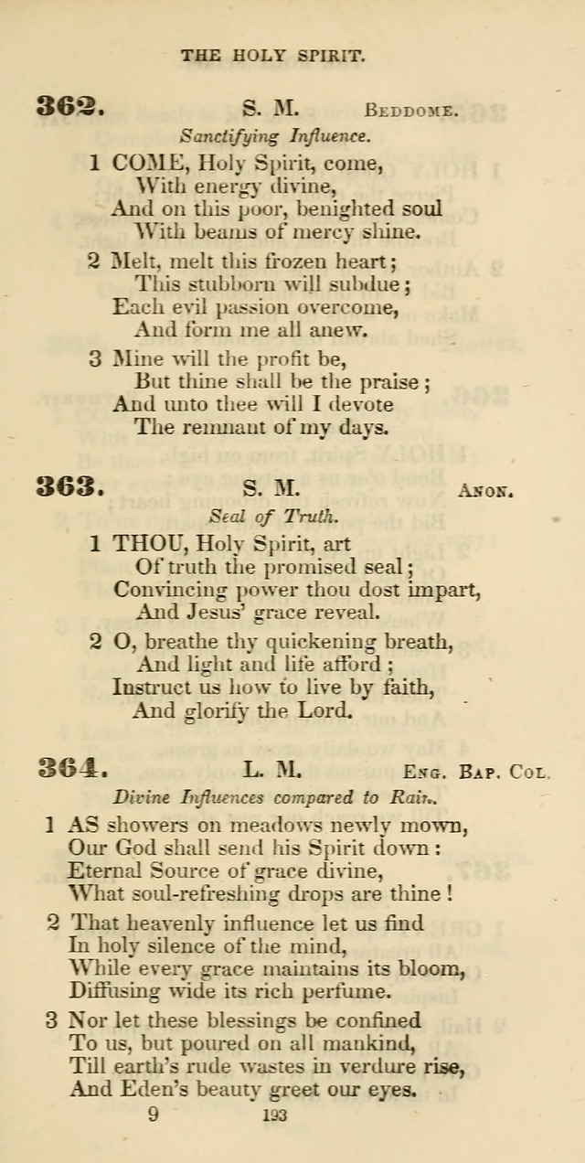 The Psalmist: a new collection of hymns for the use of Baptist churches; with a supplement page 253