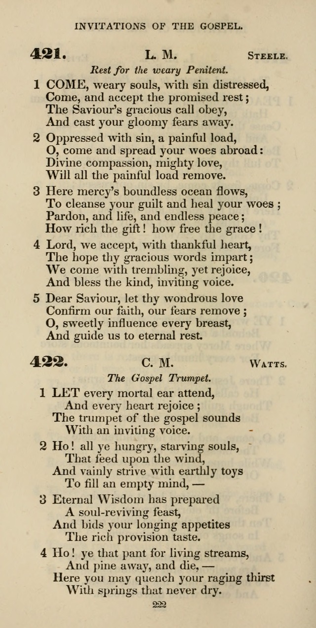 The Psalmist: a new collection of hymns for the use of Baptist churches; with a supplement page 282