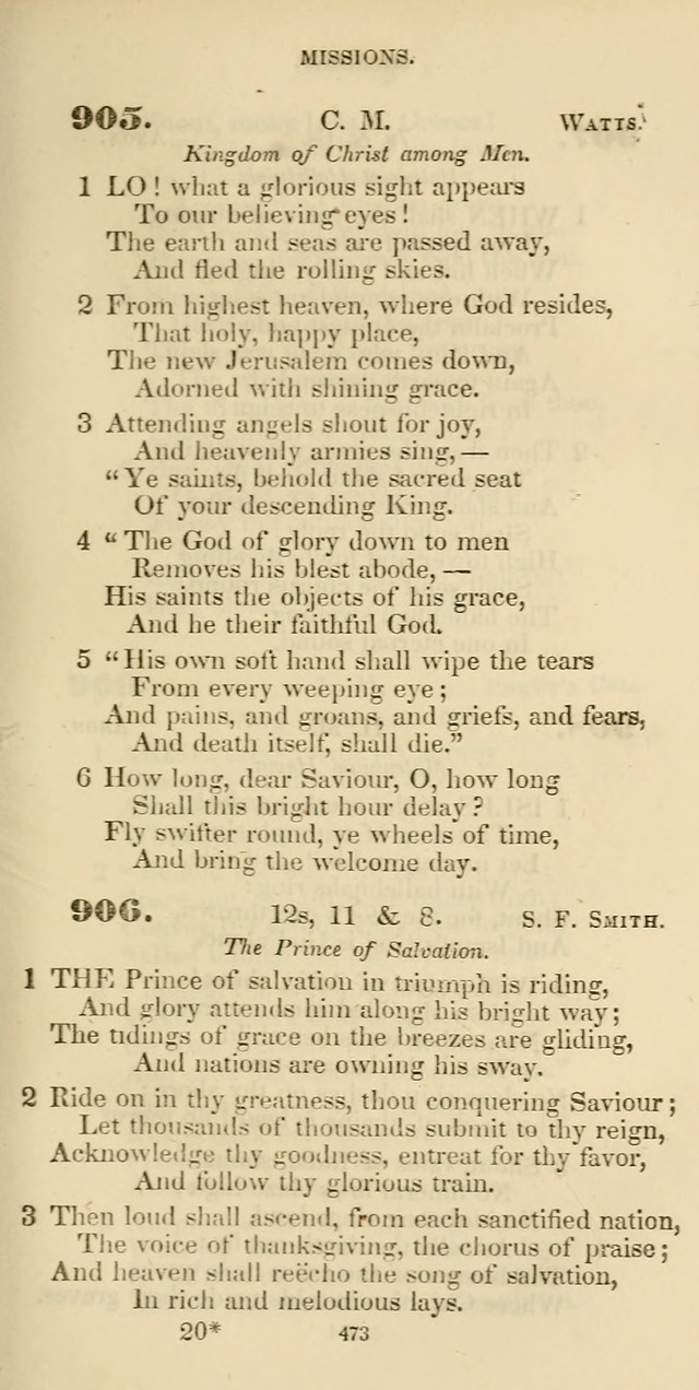 The Psalmist: a new collection of hymns for the use of Baptist churches; with a supplement page 533