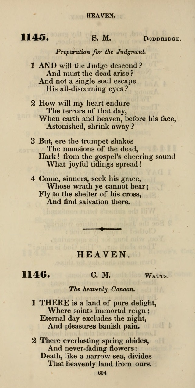 The Psalmist: a new collection of hymns for the use of Baptist churches; with a supplement page 664