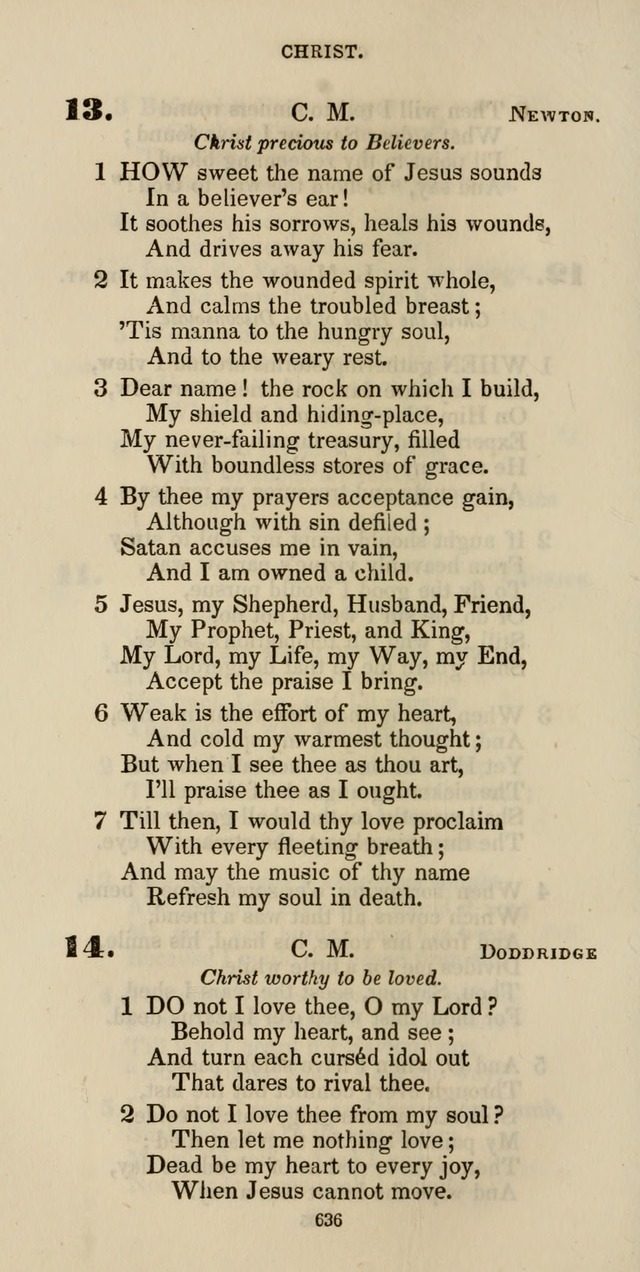 The Psalmist: a new collection of hymns for the use of Baptist churches; with a supplement page 696