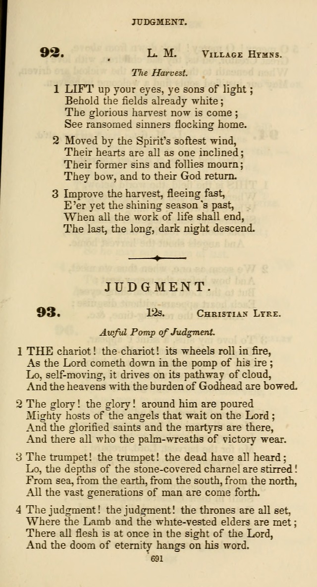 The Psalmist: a new collection of hymns for the use of Baptist churches; with a supplement page 751