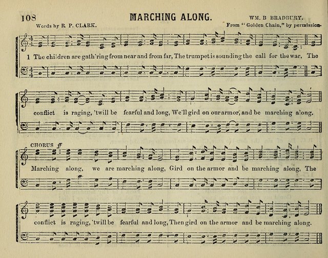 The Plymouth Sabbath School Collection of Hymns and Tunes page 108