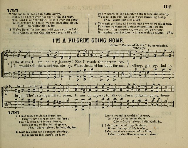 The Plymouth Sabbath School Collection of Hymns and Tunes page 109