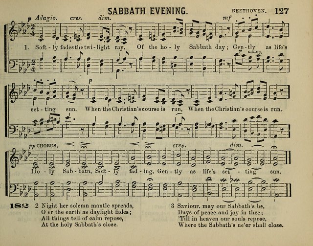 The Plymouth Sabbath School Collection of Hymns and Tunes page 127