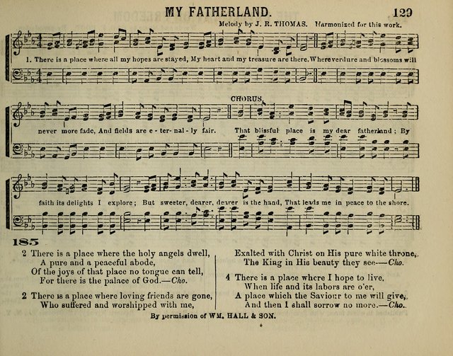 The Plymouth Sabbath School Collection of Hymns and Tunes page 129