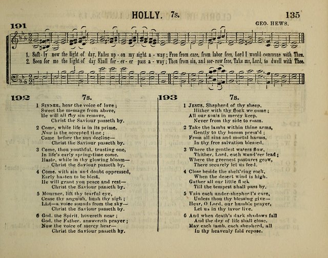 The Plymouth Sabbath School Collection of Hymns and Tunes page 135