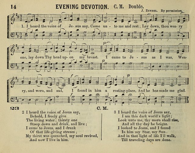The Plymouth Sabbath School Collection of Hymns and Tunes page 14