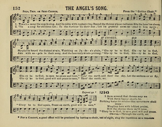 The Plymouth Sabbath School Collection of Hymns and Tunes page 152