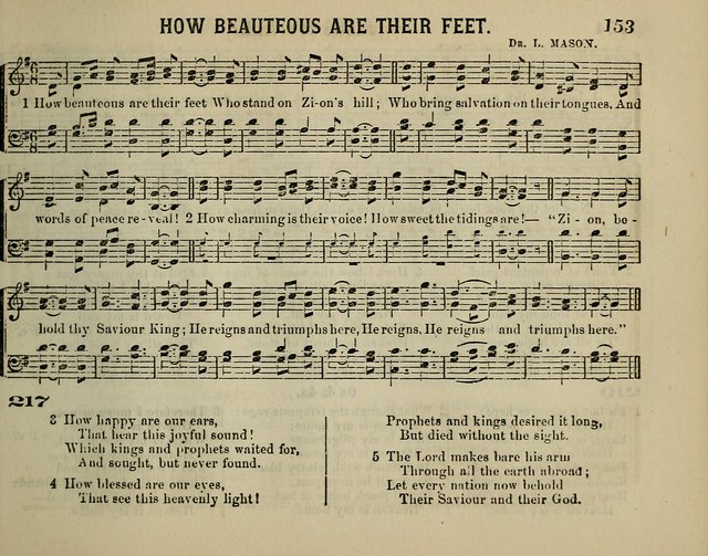 The Plymouth Sabbath School Collection of Hymns and Tunes page 153