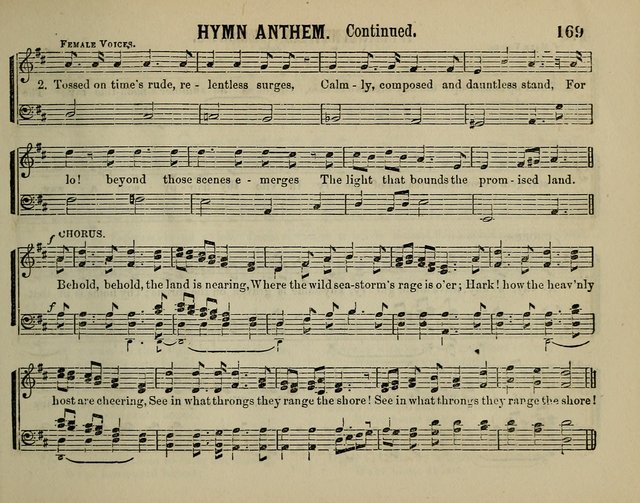 The Plymouth Sabbath School Collection of Hymns and Tunes page 169